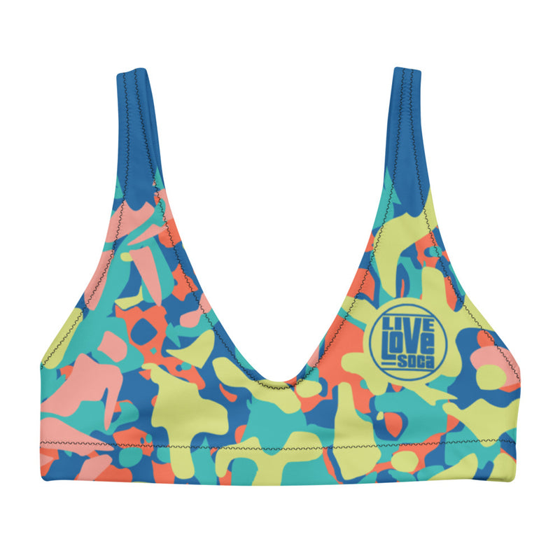 Endless Summer 21 Soca Camo Cotton Candy Bralette