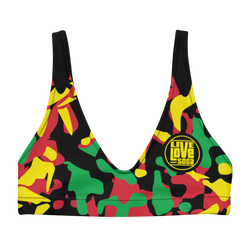 Endless Summer 21 Soca Camo Rasta Bralette