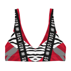 Endlesss Summer 22 - Soca Icon Cat Zebra Cross Womens Bralette