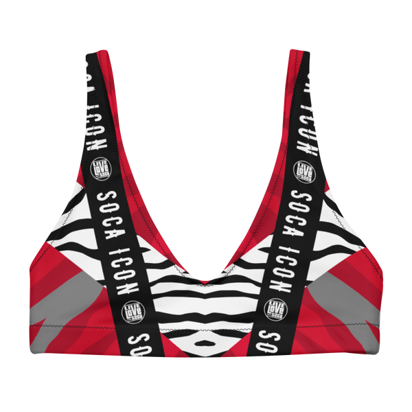 Endlesss Summer 22 - Soca Icon Cat Zebra Cross Womens Bralette