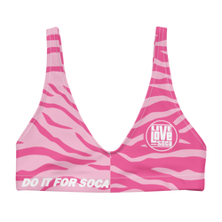 Endless Summer 22  - DIFS Soca Tiger Pink Womens Bralette