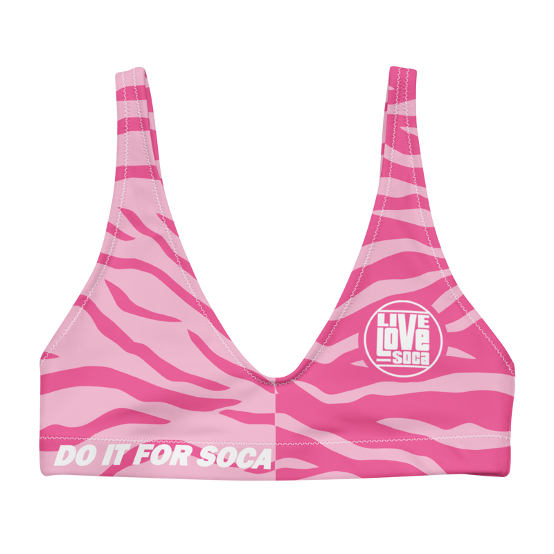 Endless Summer 22  - DIFS Soca Tiger Pink Womens Bralette