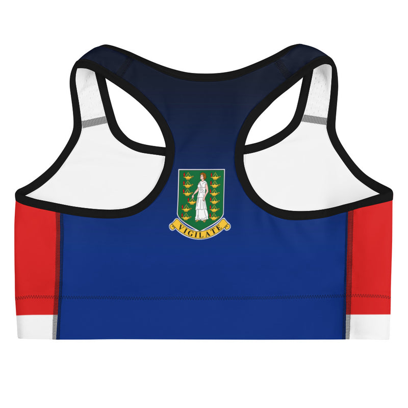 Island Active 2.0 British Virgin Island Sports Bra