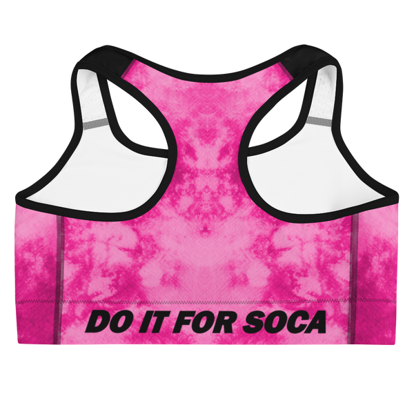 Endless Summer 21 J'ouv Tie Dye Pink Sports Bra