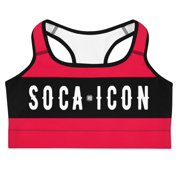 Endless Summer 21 Soca Icon Red Sports Bra