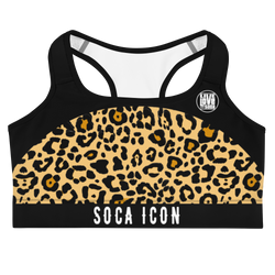 Endless Summer 22 - Soca Icon Leopard Classic Womens Sports Bra