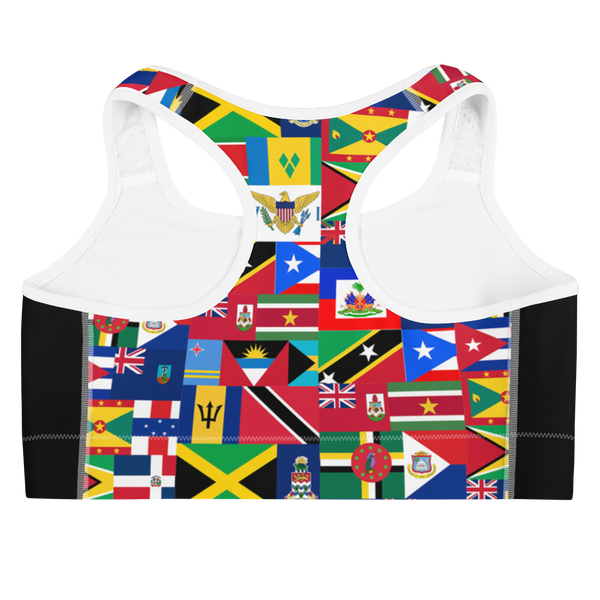 LLS Unity - One Soca. One Caribbean -  Active Sports Bra