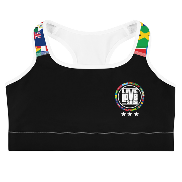 LLS Unity - One Soca. One Caribbean -  Active Sports Bra