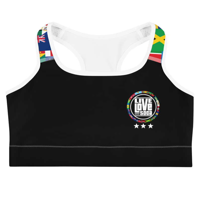 LLS Unity - One Soca. One Caribbean -  Active Sports Bra