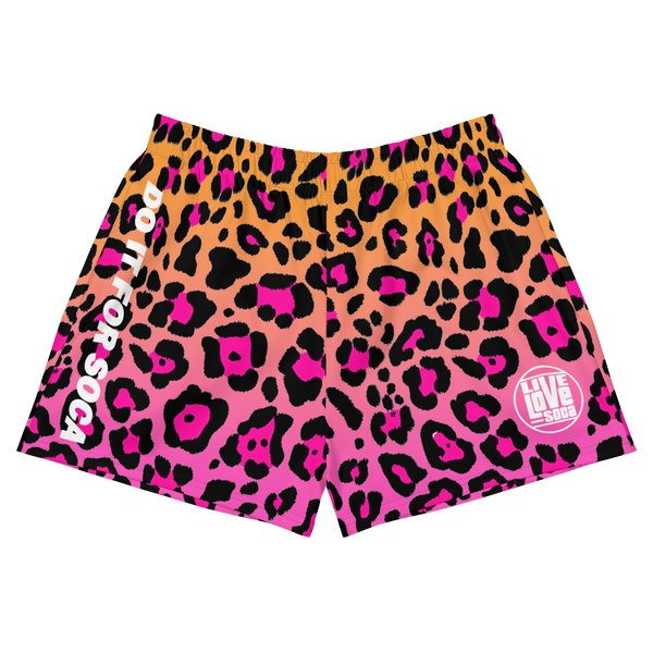Endless Summer 22 - DIFS Hot Tropical Leopard Womens Short Shorts