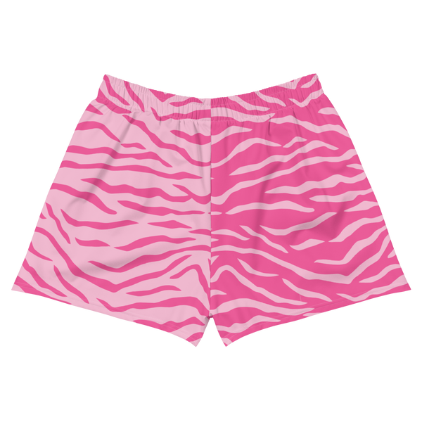 Endless Summer 22 Pastel Pink Tiger Shorts