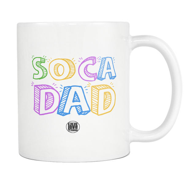 SOCA DAD MUG (Designed By Live love Soca) - Live Love Soca Clothing & Accessories