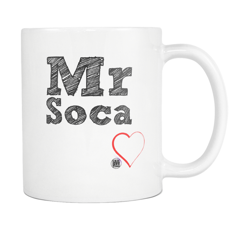 MR & MRS SOCA MUG - Live Love Soca Clothing & Accessories