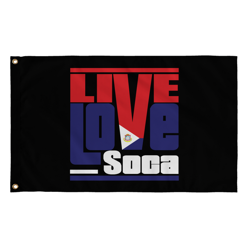 ST. MAARTEN FLAG - Live Love Soca Clothing & Accessories