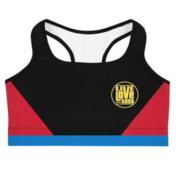 Island Active Antigua & Barbuda Sports Bra - Live Love Soca Clothing & Accessories