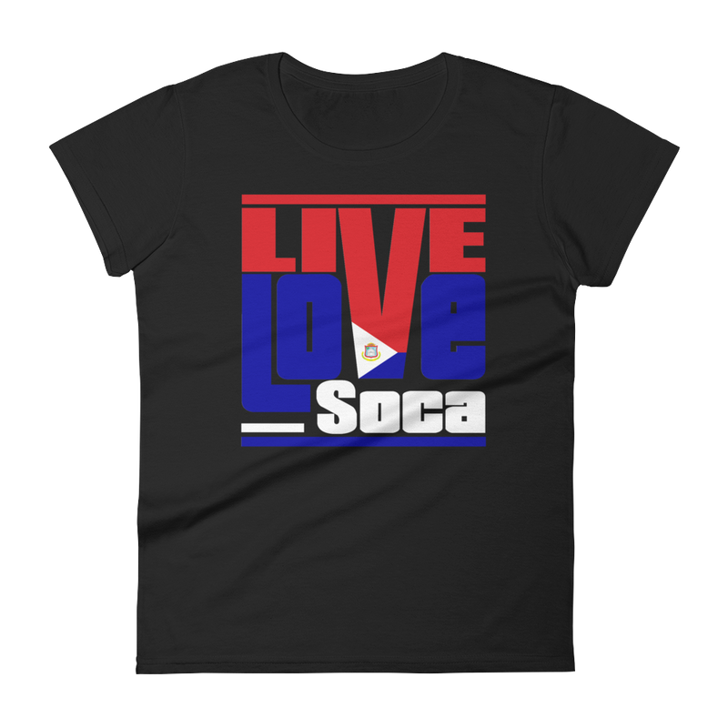 Saint Maarten Islands Edition Womens T-Shirt - Live Love Soca Clothing & Accessories
