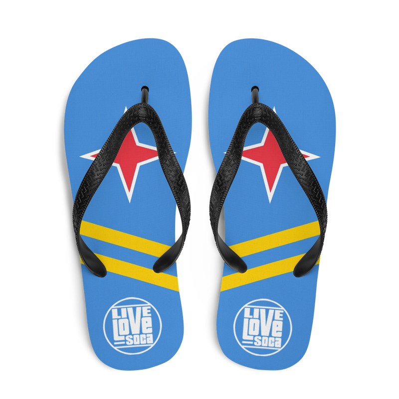 Island Aruba Flip Flops - Live Love Soca Clothing & Accessories