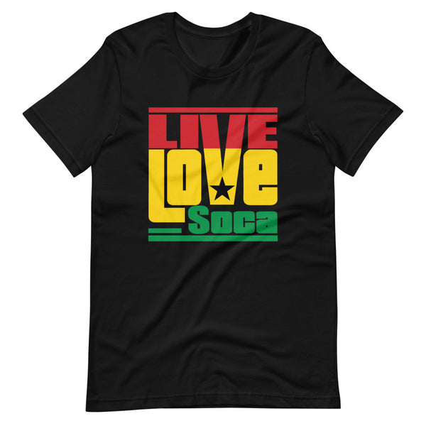 Ghana Africa Edition Mens T-Shirt - Live Love Soca Clothing & Accessories
