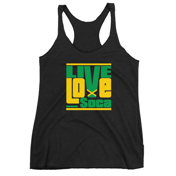 Jamaica Islands Edition Black Womens Tank Top - Live Love Soca Clothing & Accessories