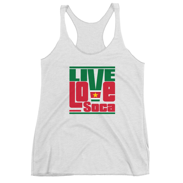 Suriname Islands Edition Womens Tank Top - Live Love Soca Clothing & Accessories