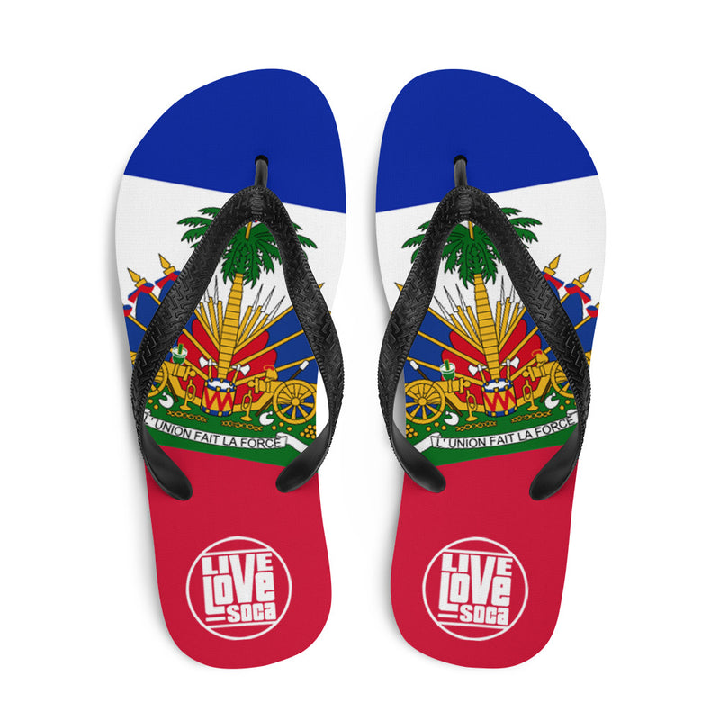 Island Haiti Flip Flops - Live Love Soca Clothing & Accessories