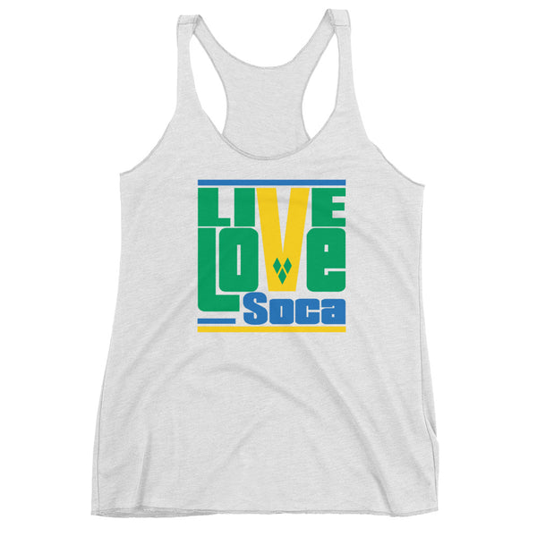 Saint Vincent Islands Edition Womens Tank Top - Live Love Soca Clothing & Accessories