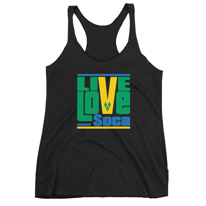 Saint Vincent & The Grenadines Islands Edition Womens Tank Top - Live Love Soca Clothing & Accessories