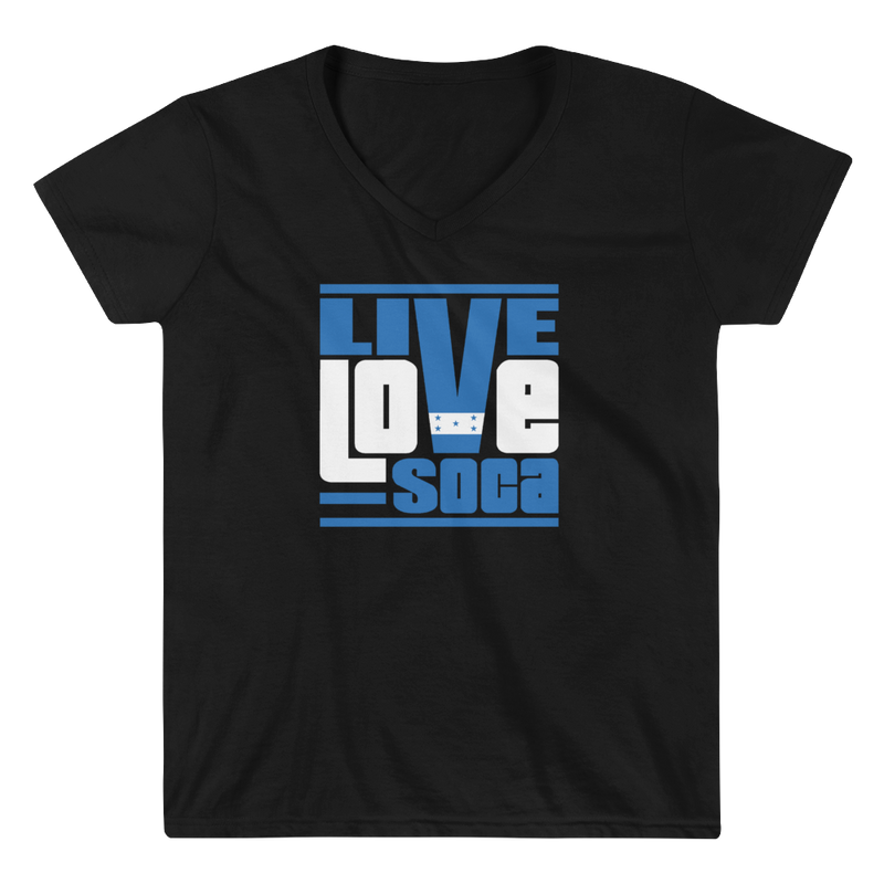 Honduras Islands Edition Womens V-Neck T-Shirt - Live Love Soca Clothing & Accessories