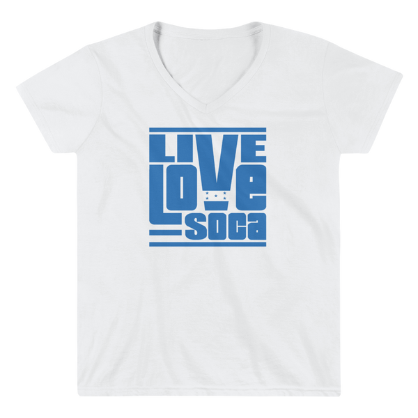 Honduras Islands Edition Womens V-Neck T-Shirt - Live Love Soca Clothing & Accessories