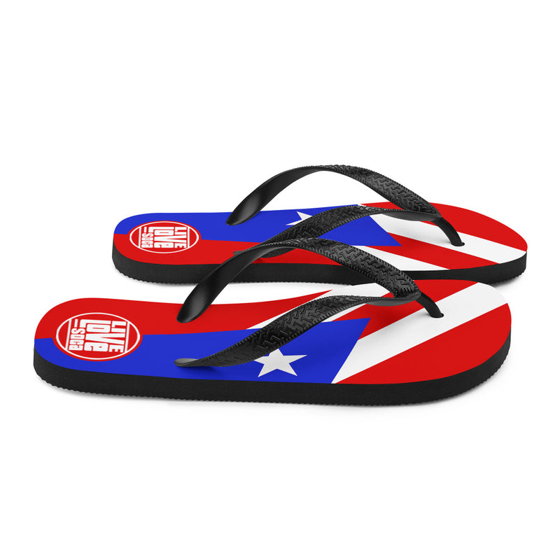 Island Puerto Rico Flip Flops - Live Love Soca Clothing & Accessories