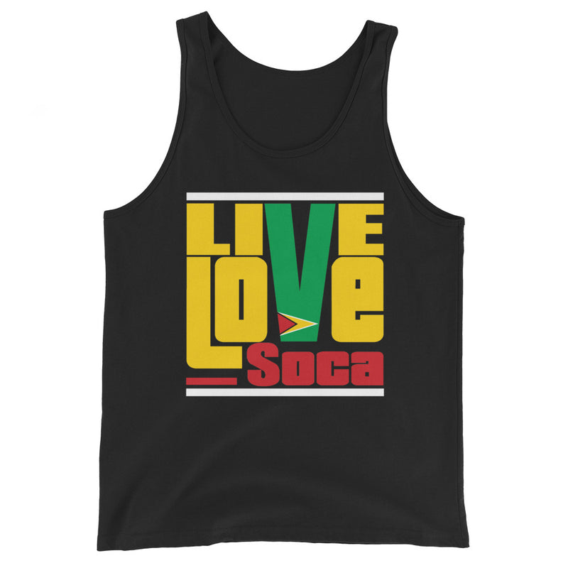 Guyana Islands Edition Mens Tank Top - Live Love Soca Clothing & Accessories