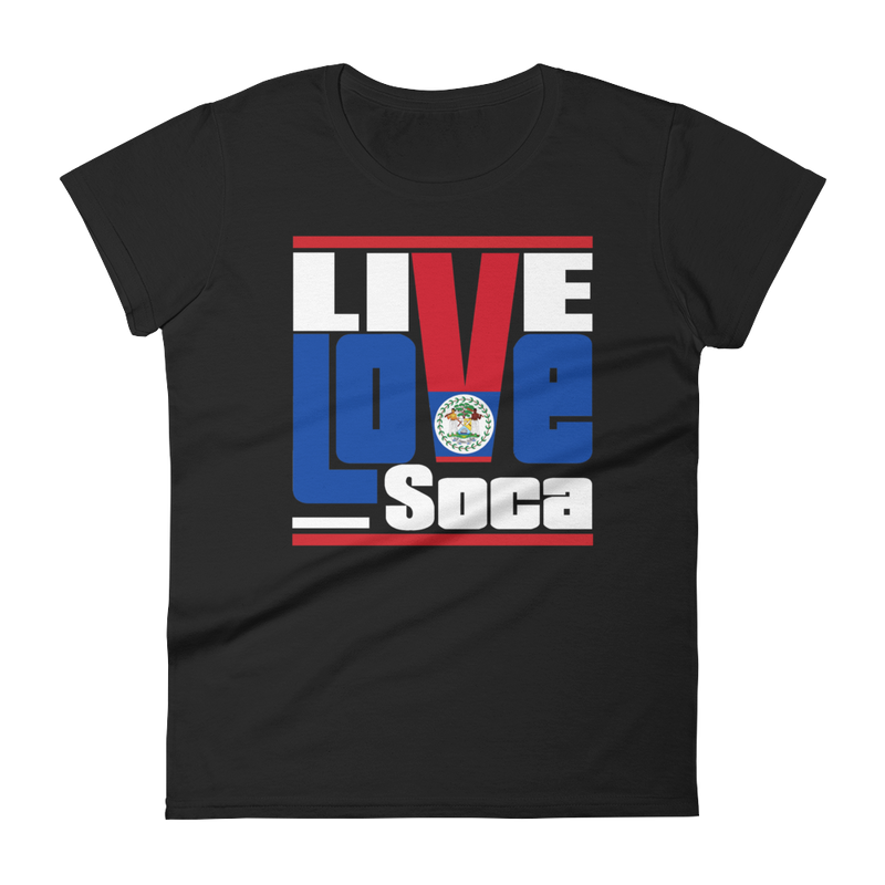 Belize Island Edition Womens T-Shirt - Live Love Soca Clothing & Accessories