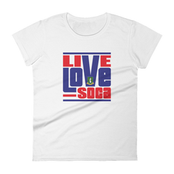 British Virgin Islands - Island Edition Womens T-Shirt - Live Love Soca Clothing & Accessories