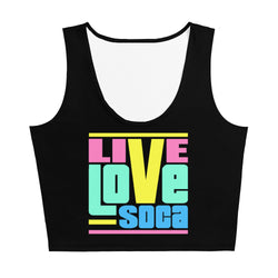 Endless Summer 20 DIFS - Retrosumma Live Love Soca Crop Tank