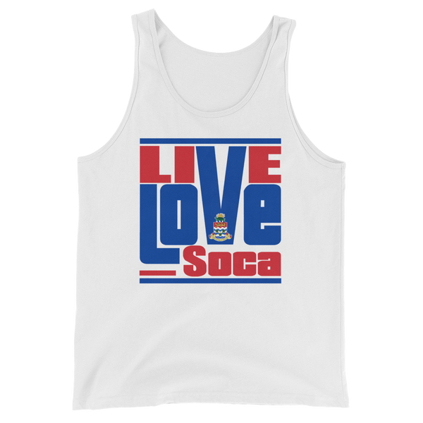 Cayman Island - Islands Edition Mens Tank Top - Live Love Soca Clothing & Accessories