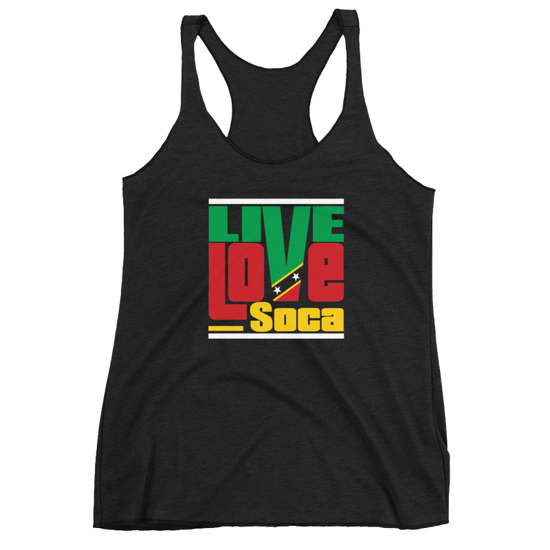 Saint Kits & Nevis Islands Edition Womens Tank Top - Live Love Soca Clothing & Accessories