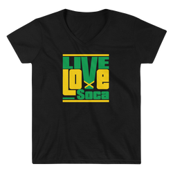 Jamaica Islands Edition Womens V-Neck T-Shirt - Live Love Soca Clothing & Accessories