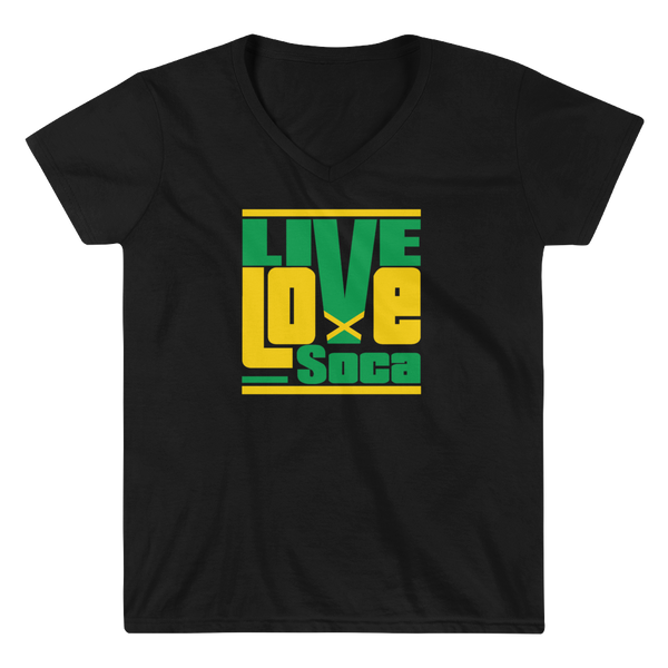 Jamaica Islands Edition Womens V-Neck T-Shirt - Live Love Soca Clothing & Accessories