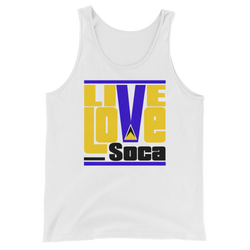 Saint Lucia Islands Edition Mens Tank Top - Live Love Soca Clothing & Accessories