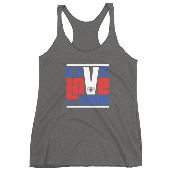 Saint Barthelemy Islands Edition Womens Tank Top - Live Love Soca Clothing & Accessories