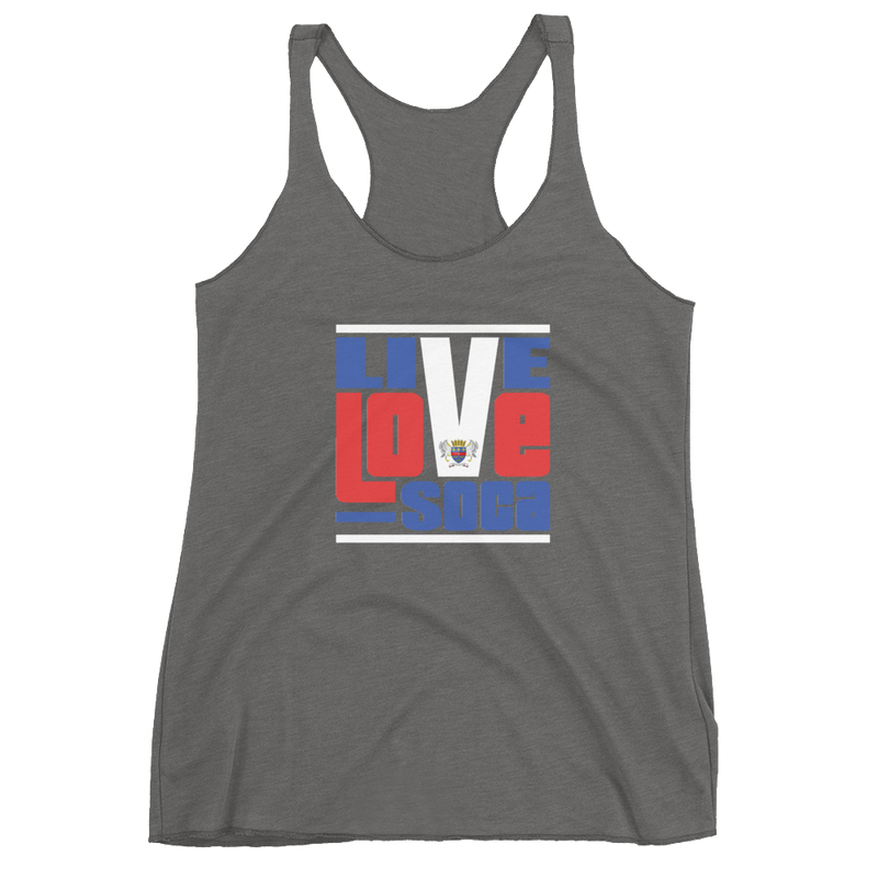 Saint Barthelemy Islands Edition Womens Tank Top - Live Love Soca Clothing & Accessories