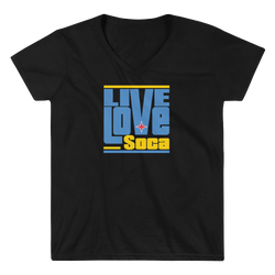 Aruba Islands Edition Womens V-Neck T-Shirt - Live Love Soca Clothing & Accessories