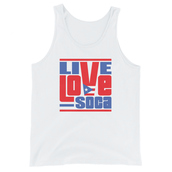 Puerto Rico Islands Edition Mens Tank Top - Live Love Soca Clothing & Accessories