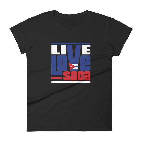 Cuba Islands Edition Womens T-Shirt - Live Love Soca Clothing & Accessories
