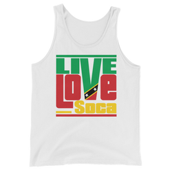 Saint Kitts & Nevis Islands Edition Mens Tank Top - Live Love Soca Clothing & Accessories