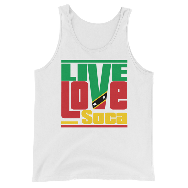 Saint Kitts & Nevis Islands Edition Mens Tank Top - Live Love Soca Clothing & Accessories