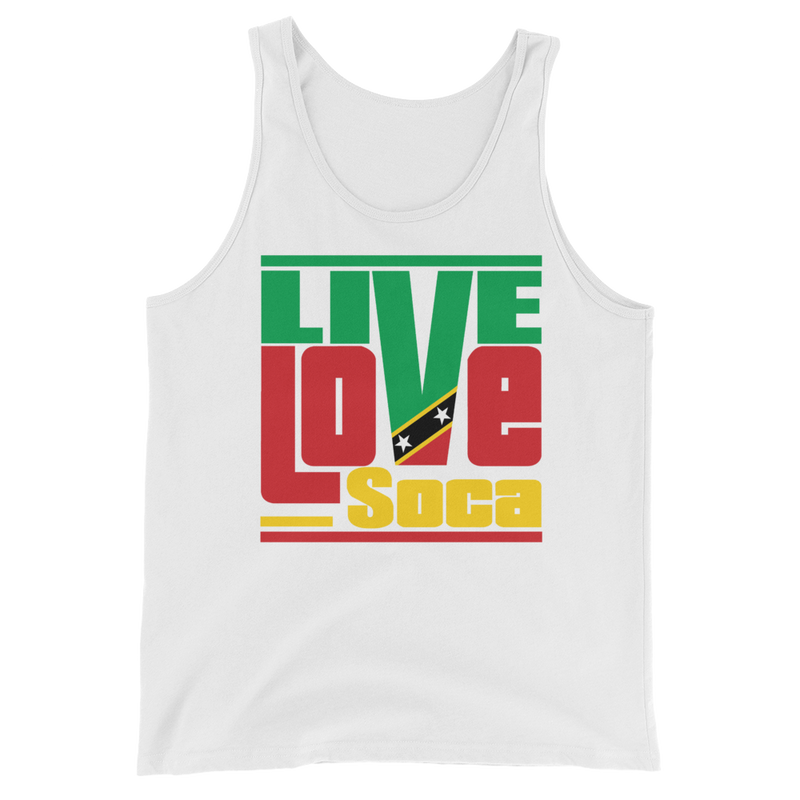 Saint Kitts & Nevis Islands Edition Mens Tank Top - Live Love Soca Clothing & Accessories