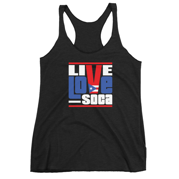 Puerto Rico Islands Edition Womens Tank Top - Live Love Soca Clothing & Accessories