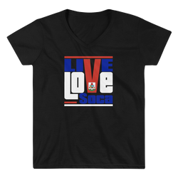 Bermuda Islands Edition Womens V-Neck T-Shirt - Live Love Soca Clothing & Accessories