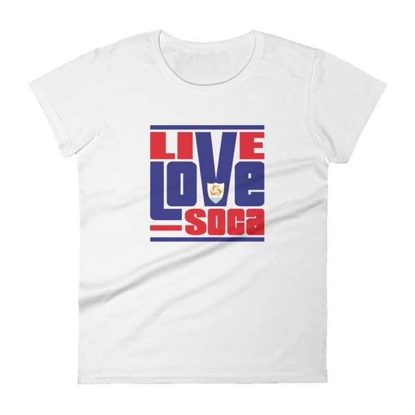 Anguilla Islands Edition Womens T-Shirt - Live Love Soca Clothing & Accessories